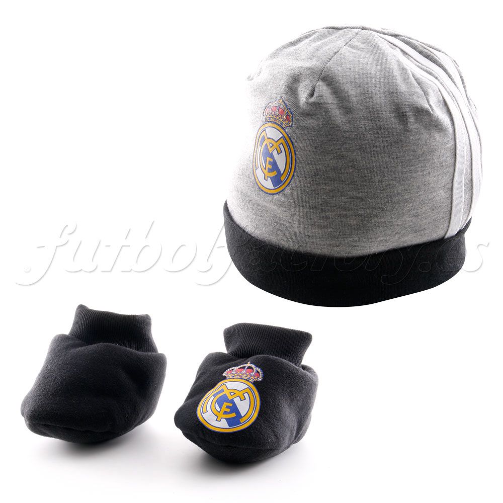 Kit Real Madrid Bebé Gris - Fútbol Factory
