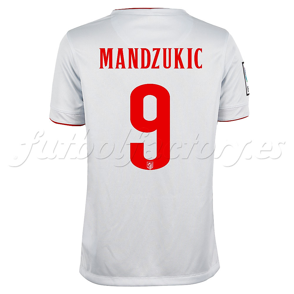 Camiseta Atlético de Madrid 2ª  Mandzukic 2014/2015 Junior - Fútbol Factory