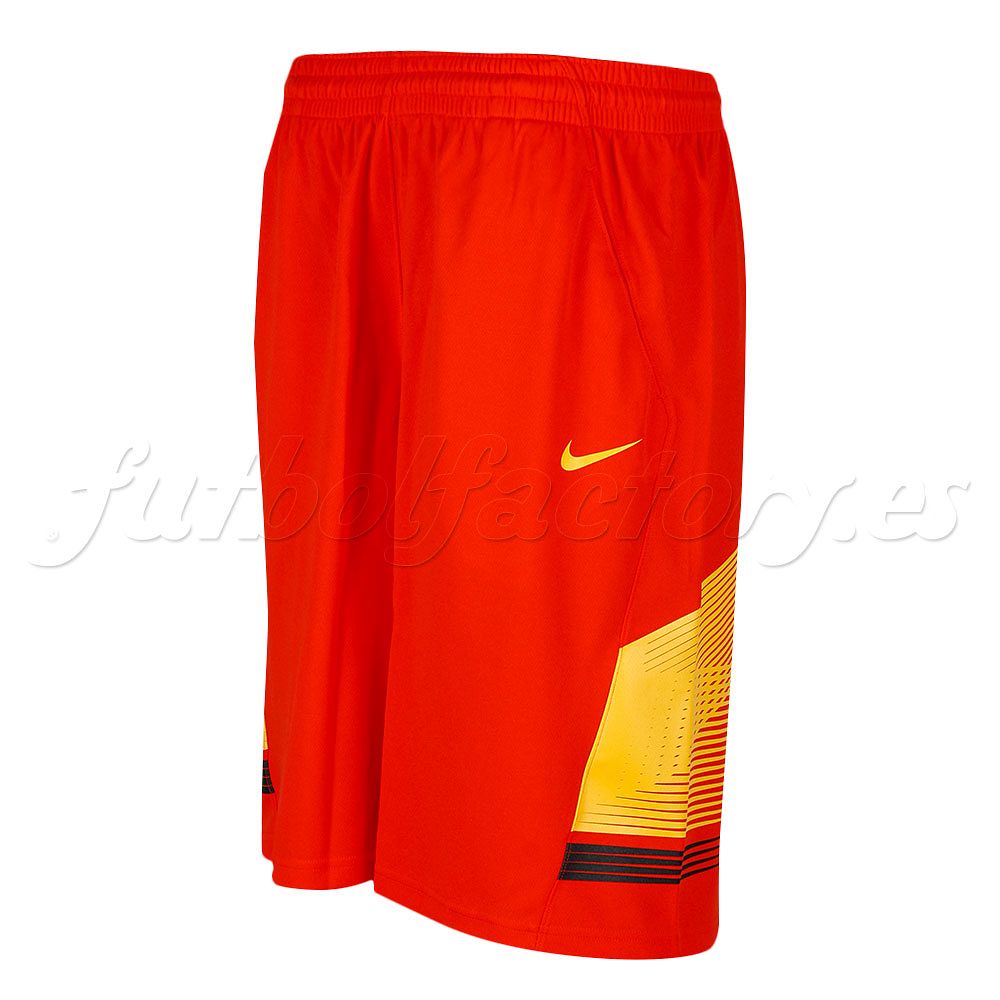 Pantalón 1ª España 2014 Mundial Baloncesto Rojo - Fútbol Factory