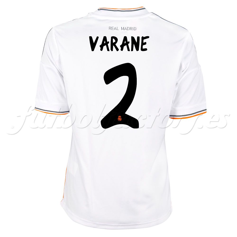 Camiseta Real Madrid Varane 1ª 2013/2014 Niño - Fútbol Factory