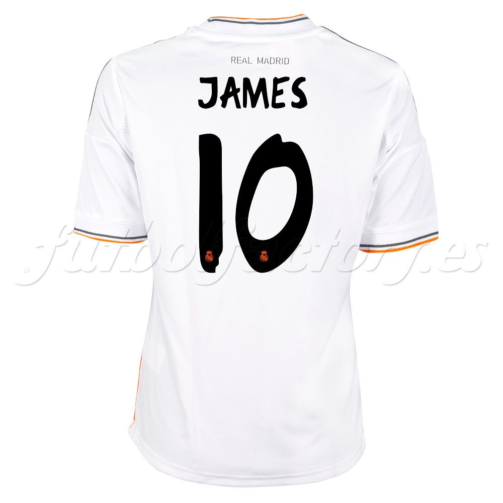 Camiseta Real Madrid James 1ª 2013/2014 Niño - Fútbol Factory