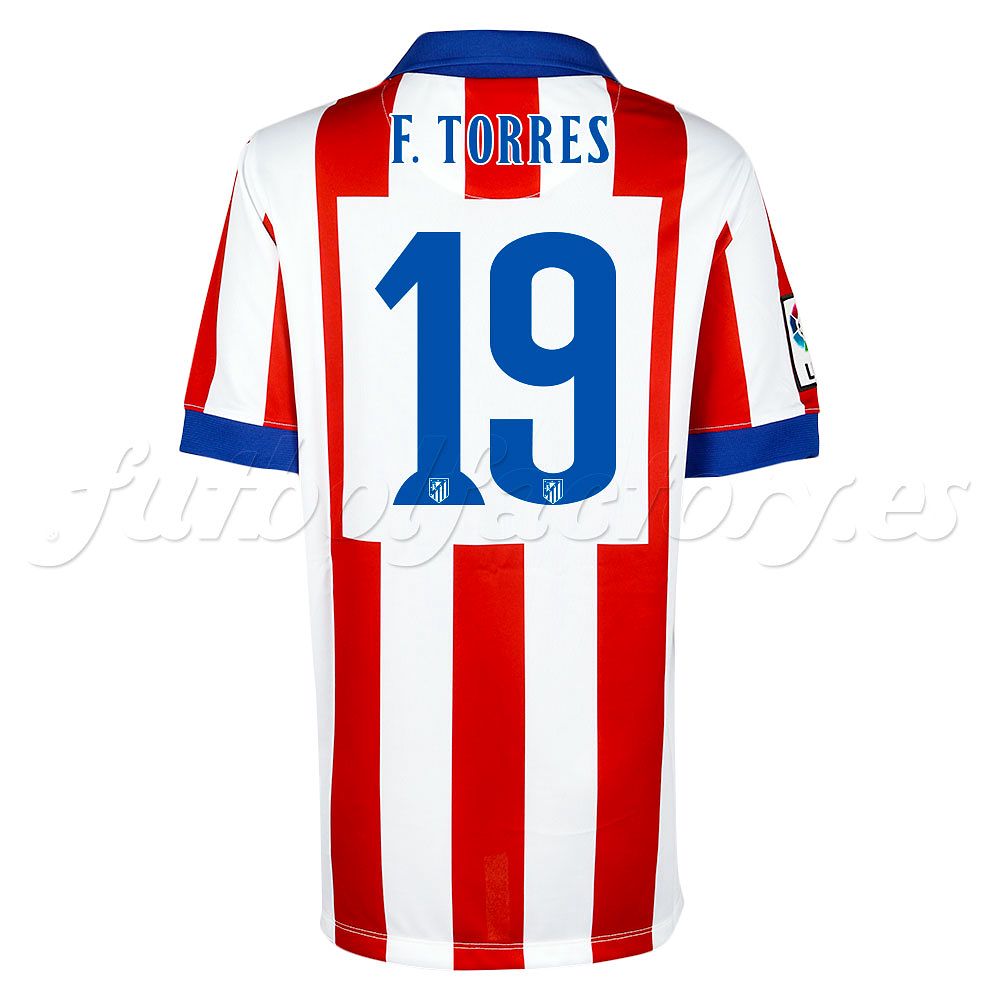 Camiseta Atletico de Madrid  Torres 1ª  Junior 2014/2015 - Fútbol Factory
