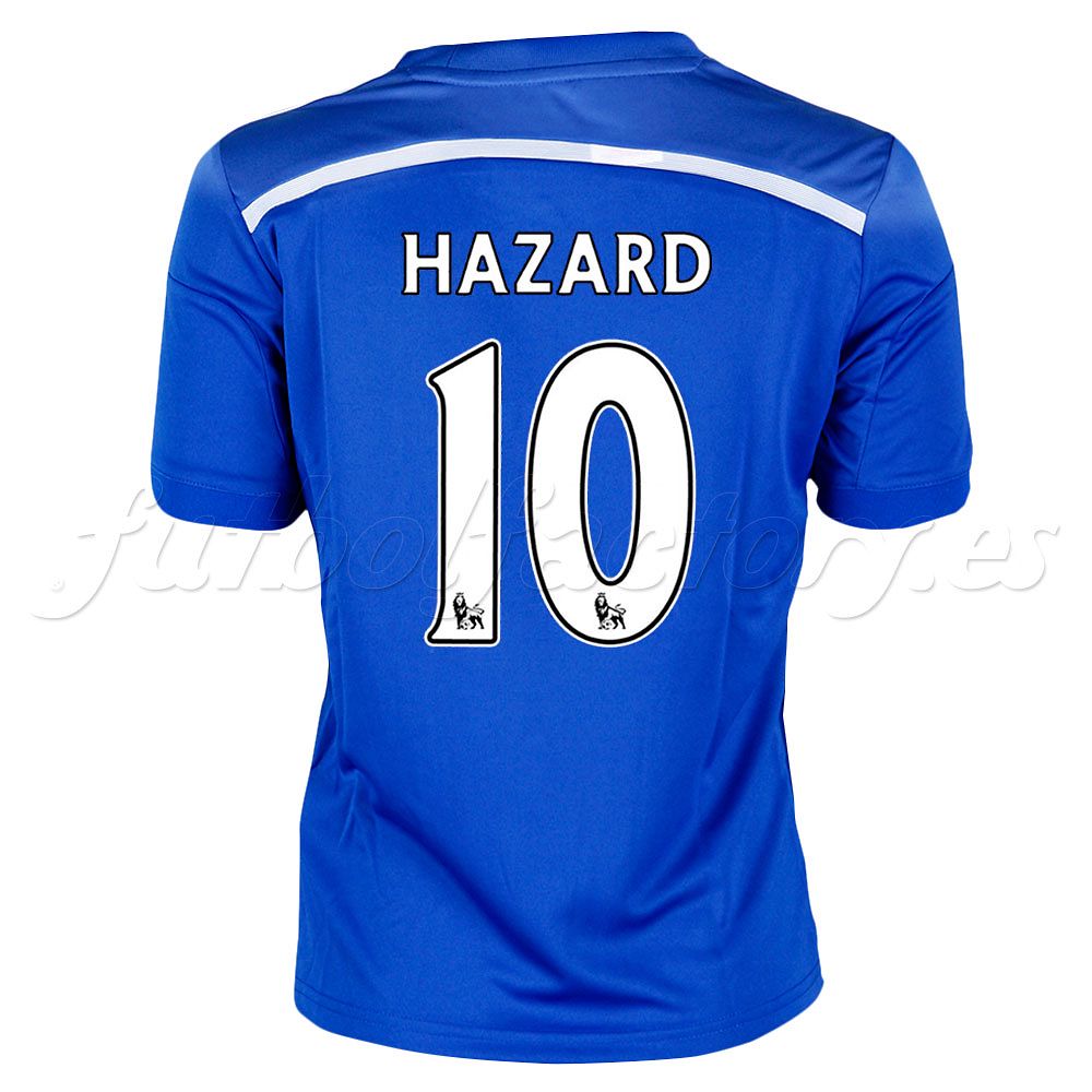 Camiseta Chelsea FC 1ª Hazard 2014/2015 Junior Azul - Fútbol Factory