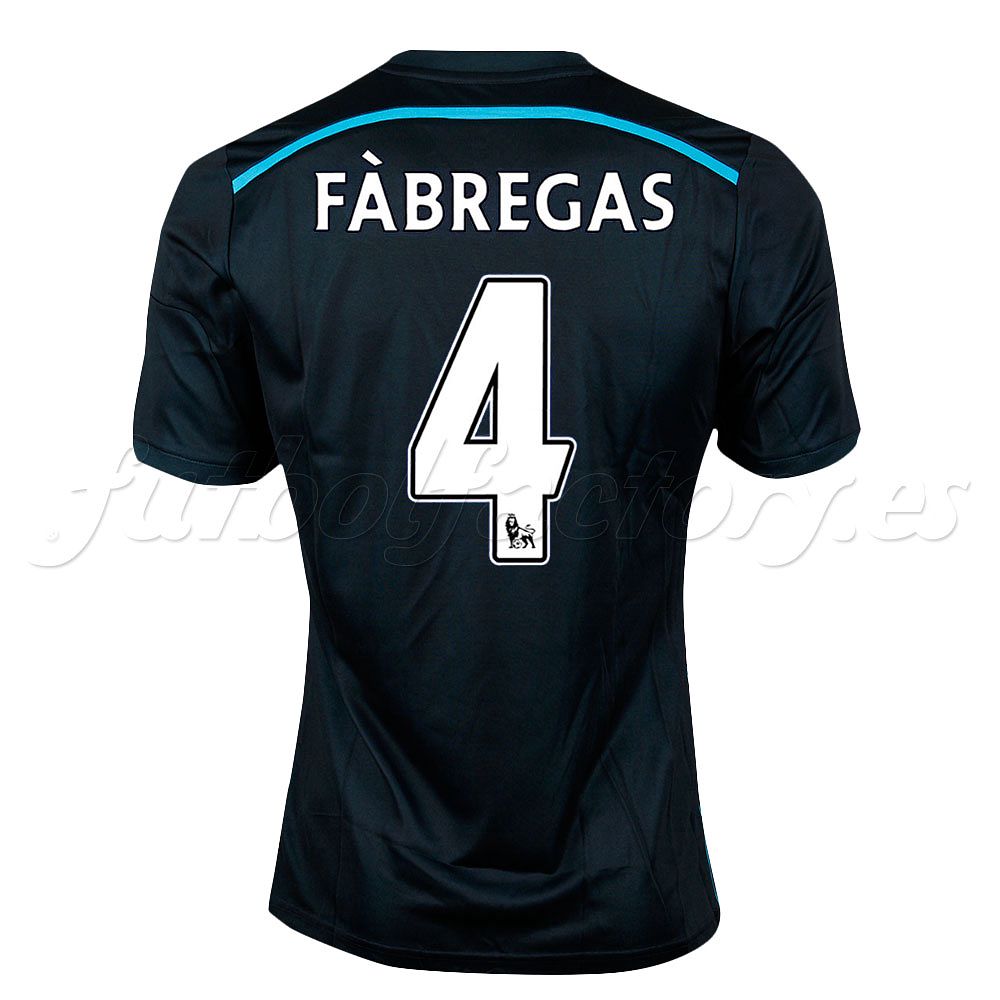 Camiseta Chelsea FC 3ª Fabregas 2014/2015 Azul - Fútbol Factory