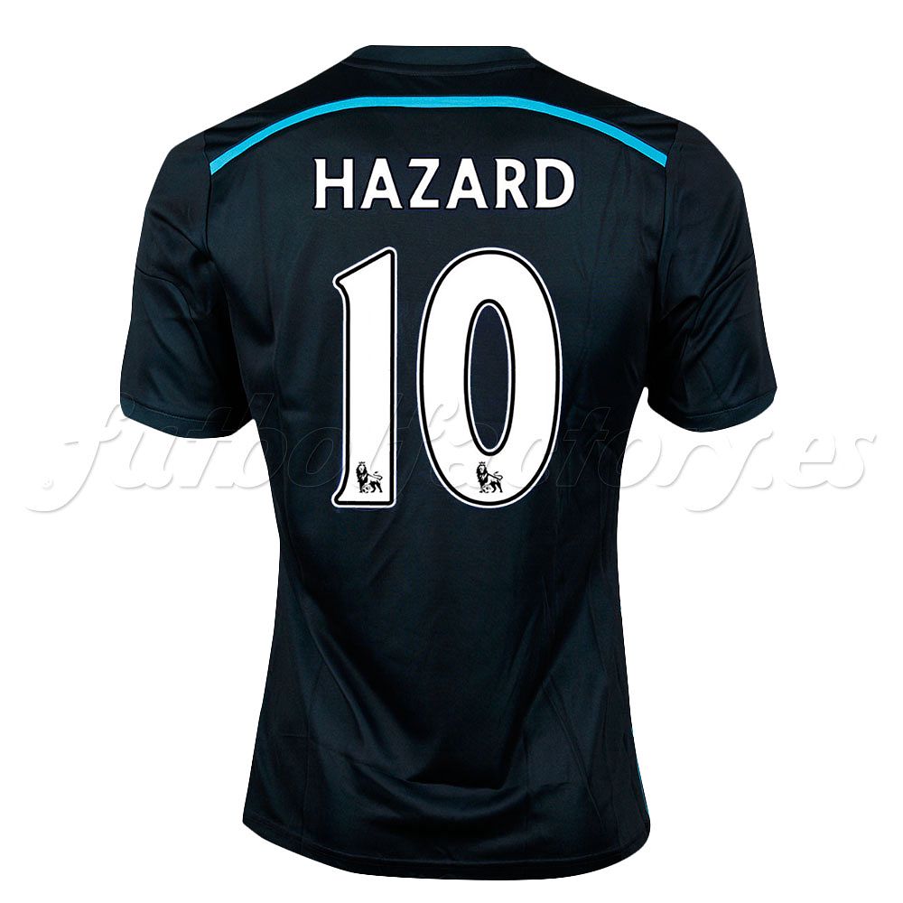 Camiseta Chelsea FC 3ª Hazard 2014/2015 Azul - Fútbol Factory