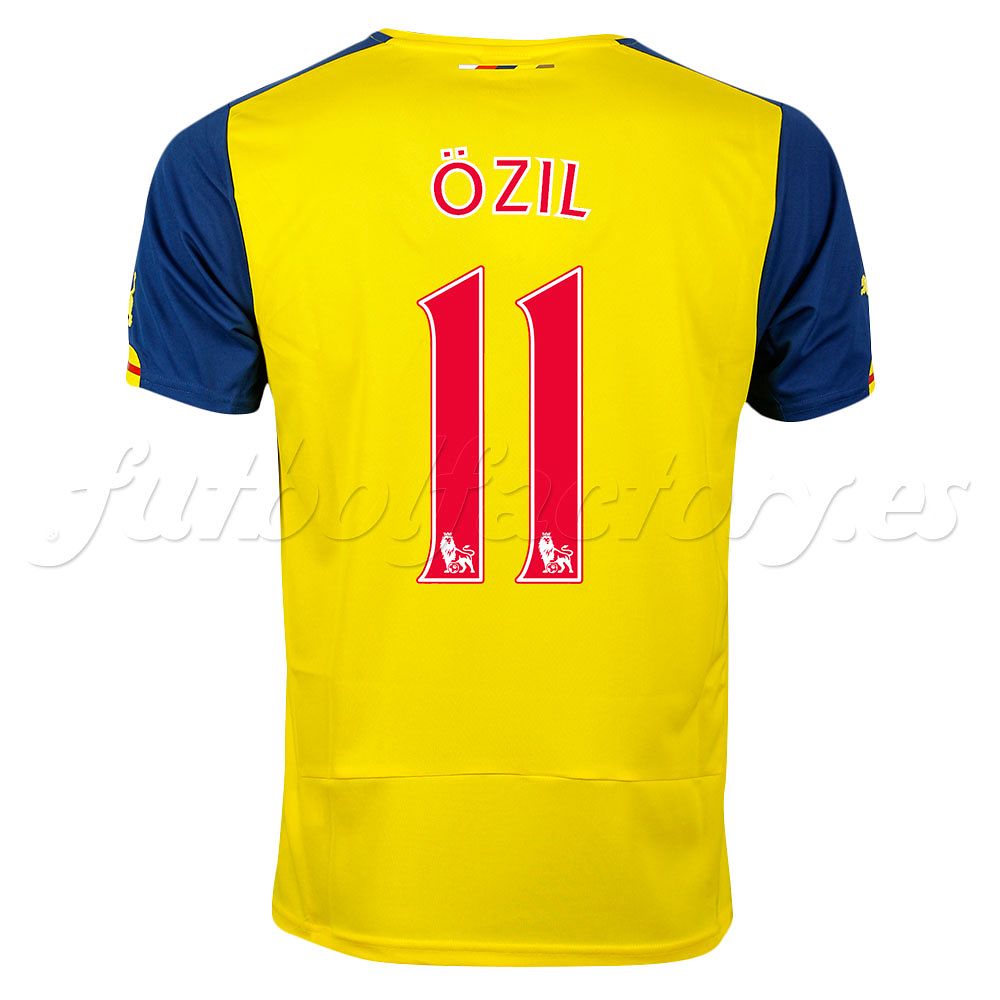 Camiseta Arsenal 2ª 2014/2015 Ozil - Fútbol Factory