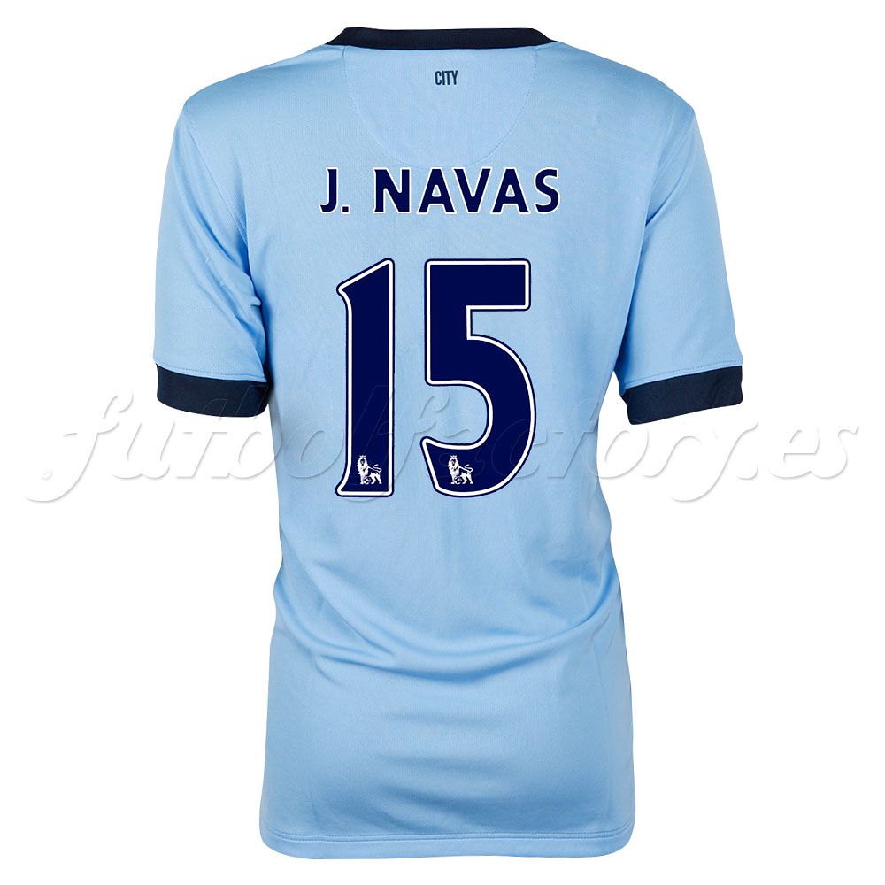 Camiseta Manchester City Junior 2014/2015 Navas - Fútbol Factory