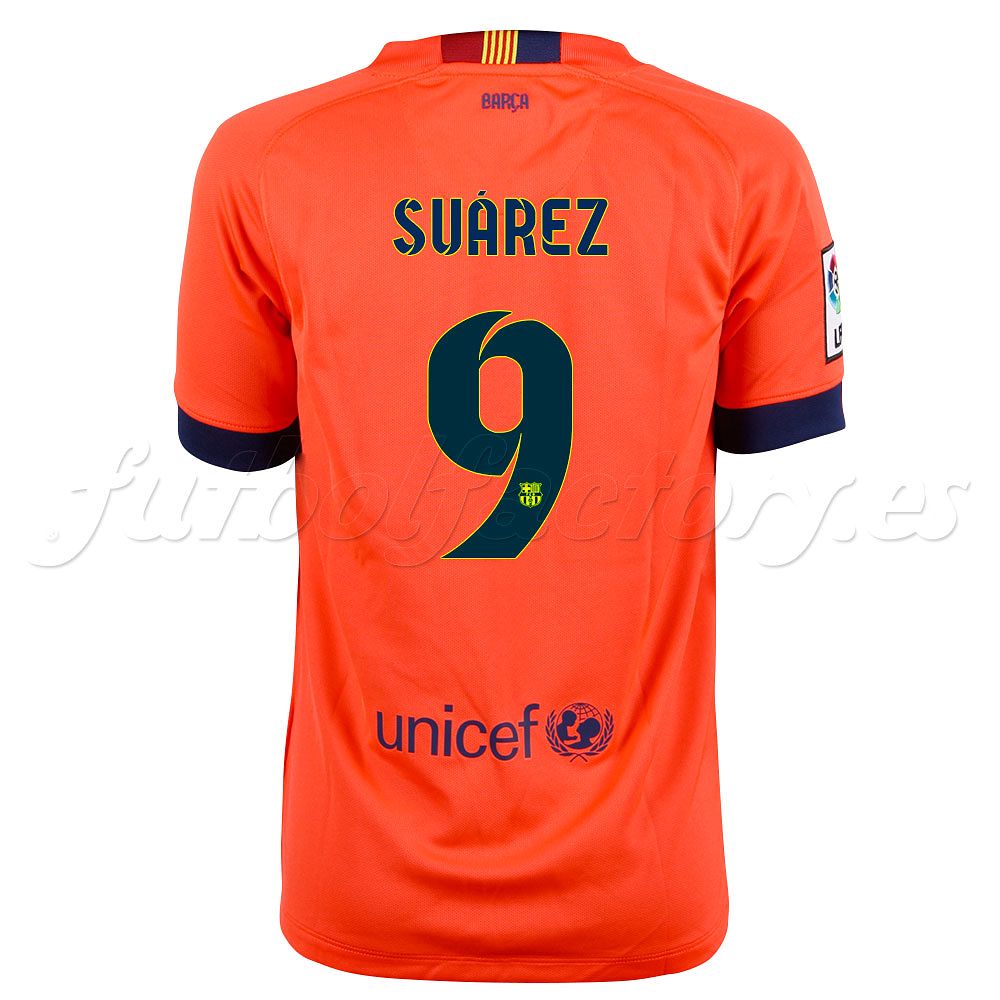 Camiseta barcelona naranja fashion 2015