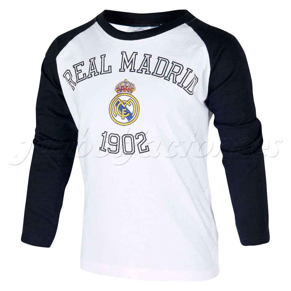 Pijama Real Madrid Junior Blanco Azul - Fútbol Factory
