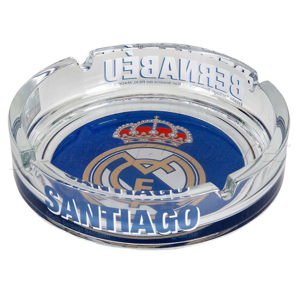 Cenicero Real Madrid Transparente - Fútbol Factory