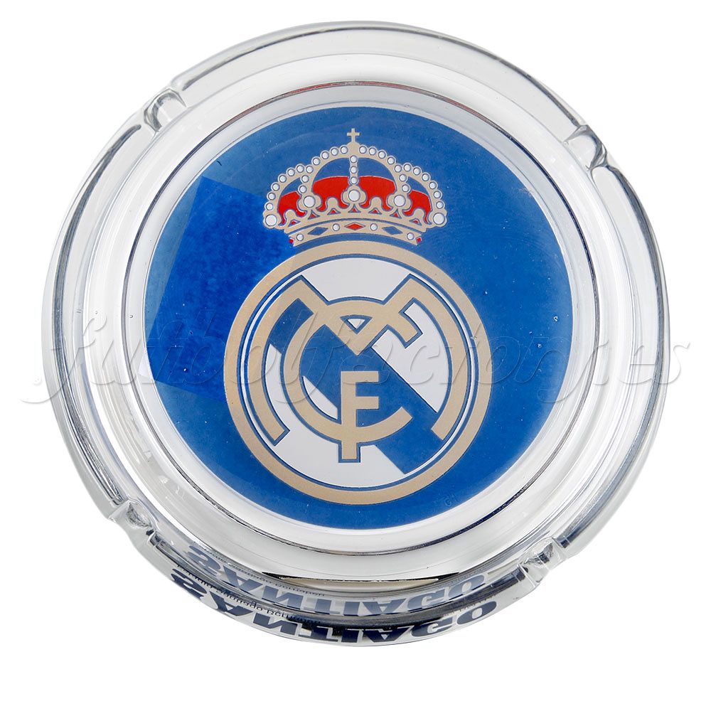 Cenicero Real Madrid Transparente - Fútbol Factory
