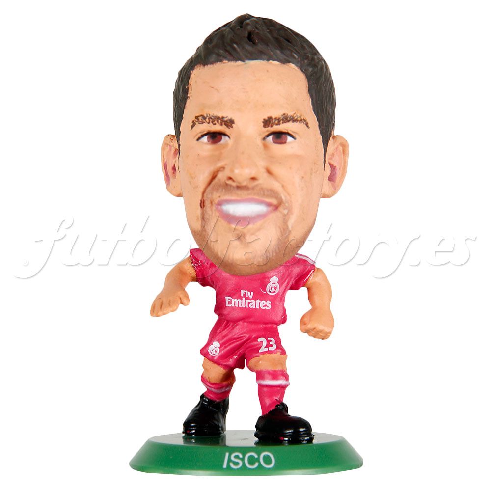 Muñeco Real Madrid Isco 2014/2015 Rosa - Fútbol Factory