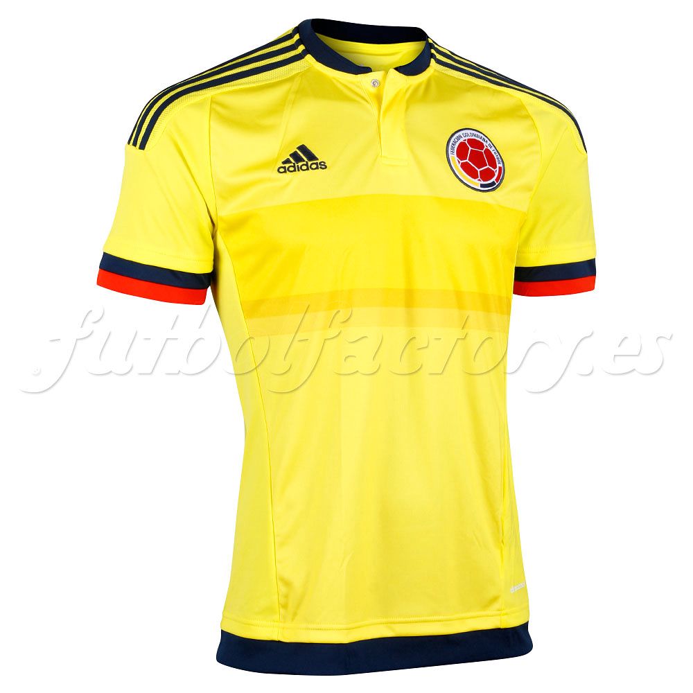 Camiseta 1ª Colombia 2014/2015 Amarillo - Fútbol Factory