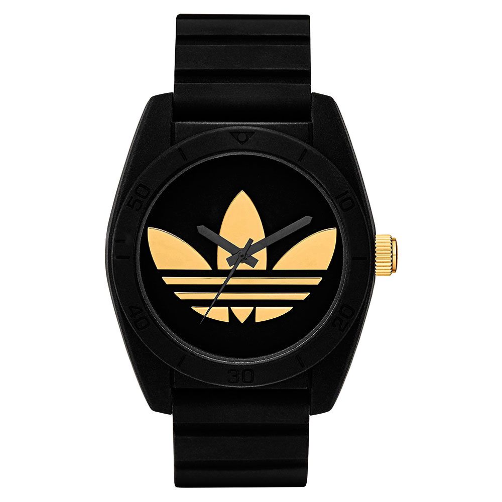 Reloj de Paseo Santiago Negro Dorado - Fútbol Factory