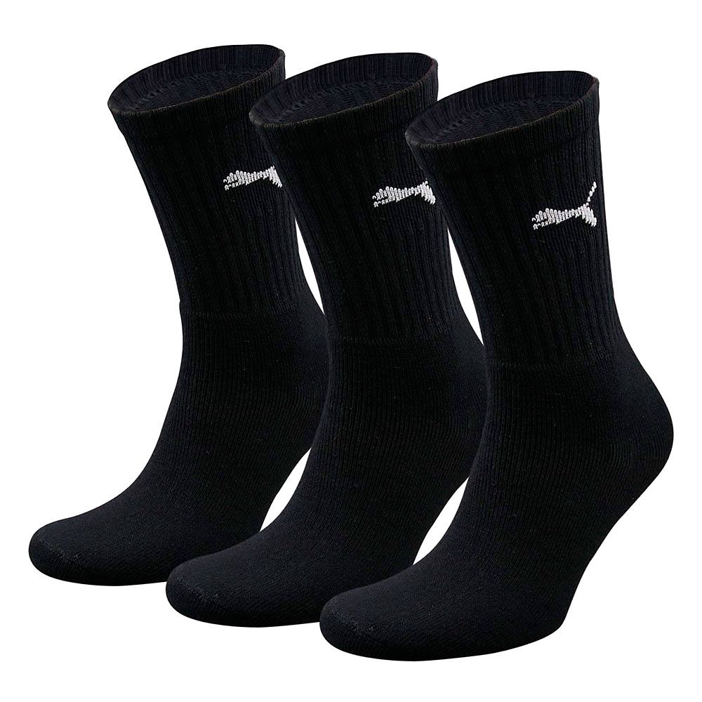 Calcetines Puma Sport 3P Negro - Fútbol Factory