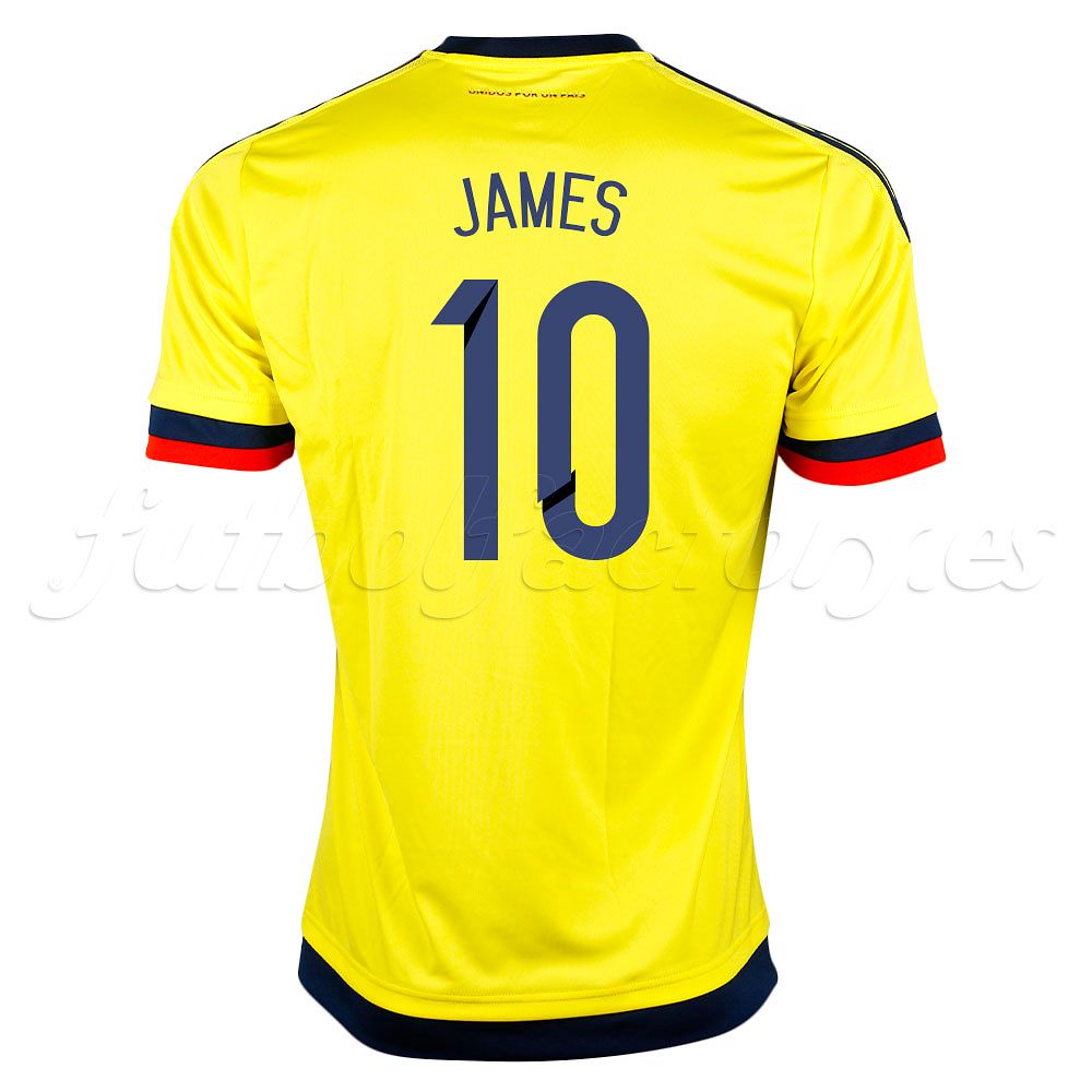 Camiseta 1ª Colombia 2015 James Amarillo - Fútbol Factory