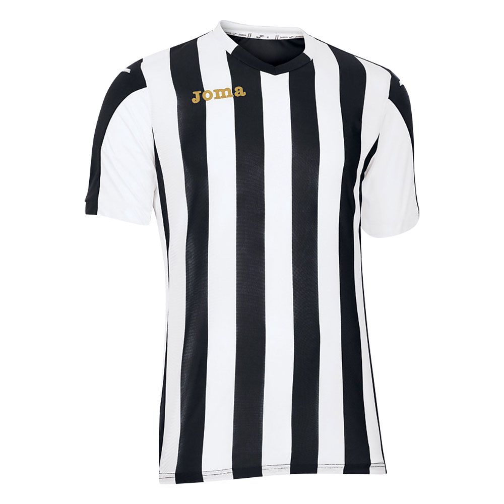 Camiseta Copa Blanco negro - Fútbol Factory