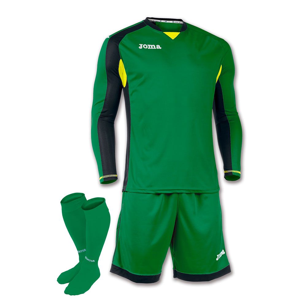 Conjunto de portero Zamora Junior Verde Negro - Fútbol Factory