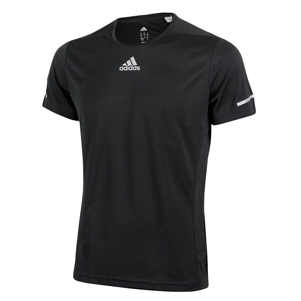 Camiseta Run Tee Negro - Fútbol Factory