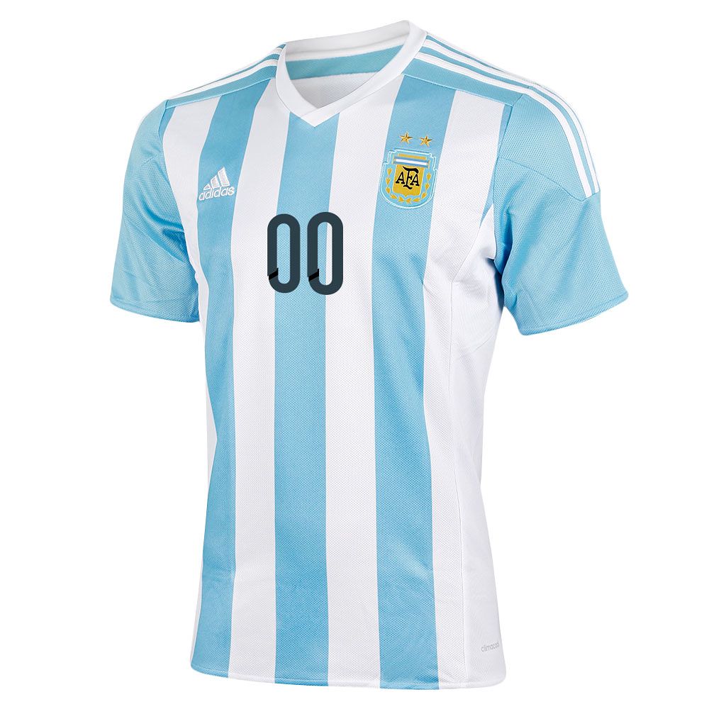 Camiseta 1ª Argentina Copa América 2015 Personalizado Azul - Fútbol Factory