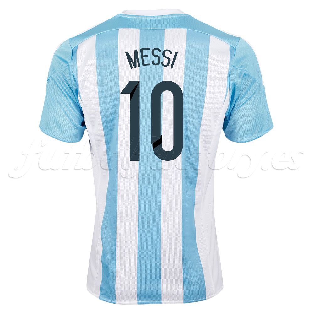 Camiseta 1ª Argentina Copa América 2015 Messi Azul - Fútbol Factory