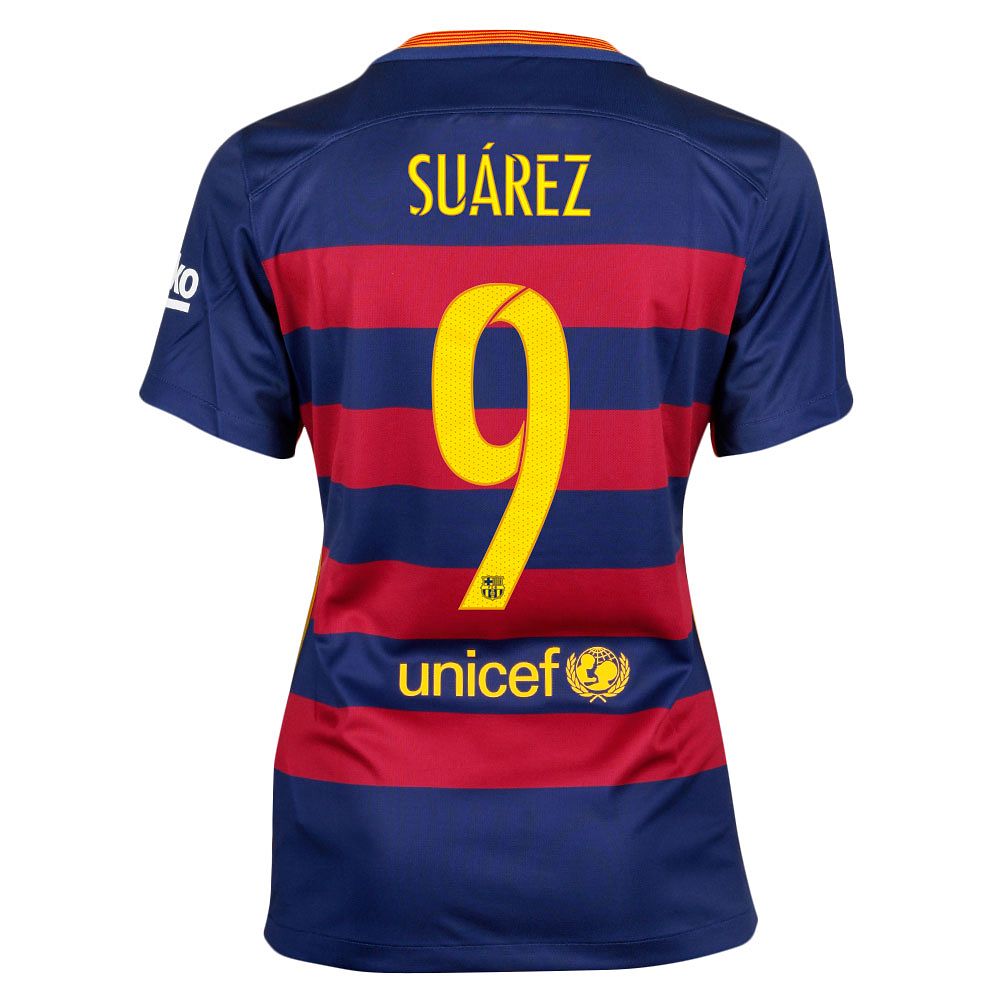 Camiseta 1ª FC Barcelona 2015/2016 Suárez Stadium Mujer - Fútbol Factory