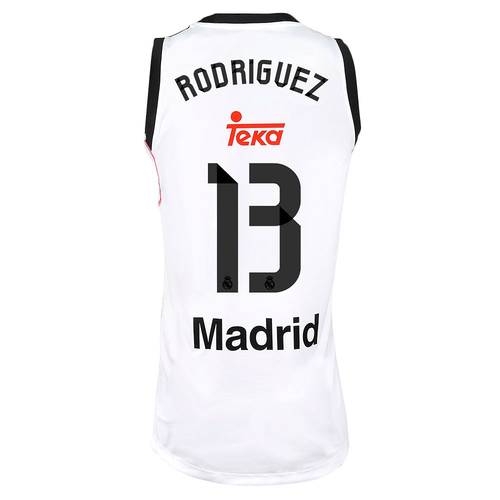 Camiseta Real Madrid Baloncesto 1ª 2014/2015 Rodriguez Blanco - Fútbol Factory