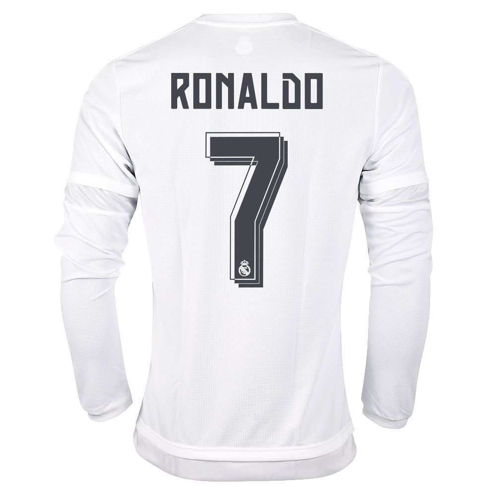 Camiseta 1ª Real Madrid 2015/2016 Ronaldo Manga Larga - Fútbol Factory