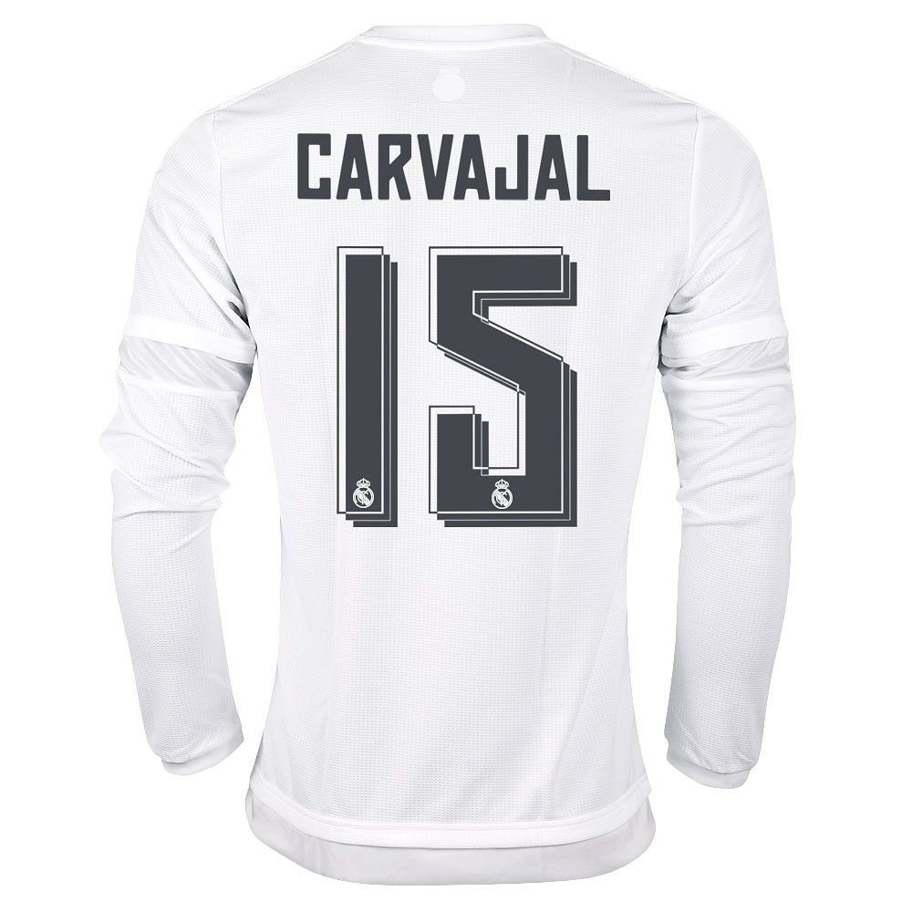 Camiseta 1ª Real Madrid 2015/2016 Carvajal Manga Larga - Fútbol Factory