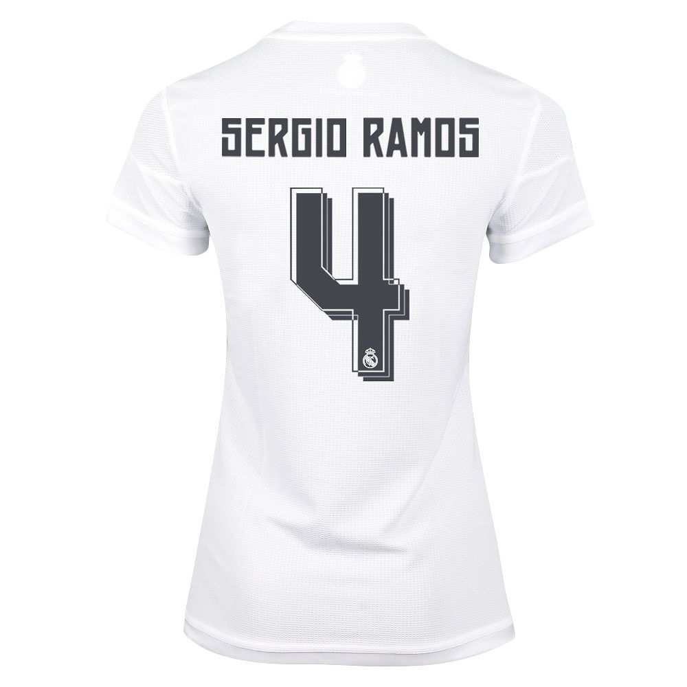 Camiseta 1ª Real Madrid 2015/2016 Sergio Ramos Mujer - Fútbol Factory
