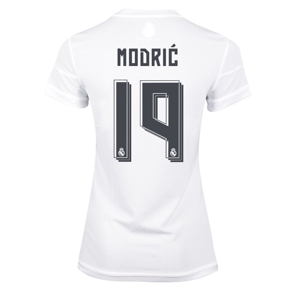 Camiseta 1ª Real Madrid 2015/2016 Modric Mujer - Fútbol Factory
