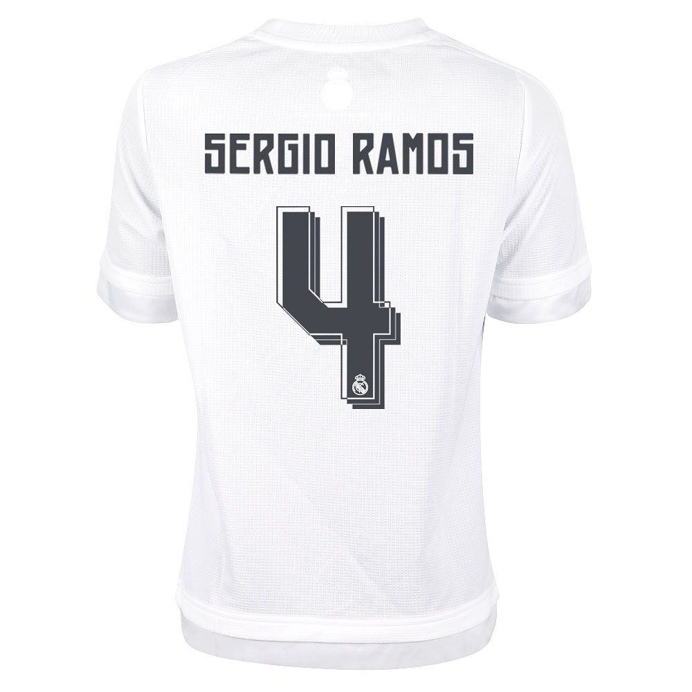 Camiseta 1ª Real Madrid 2015/2016 Sergio Ramos Junior - Fútbol Factory
