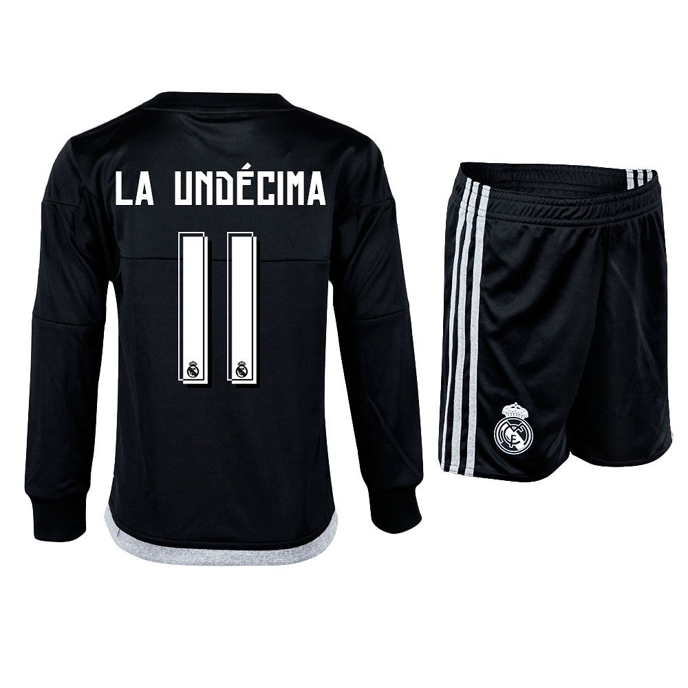 Conjunto 1ª Real Madrid 2015/2016 Portero Bebé Undécima - Fútbol Factory