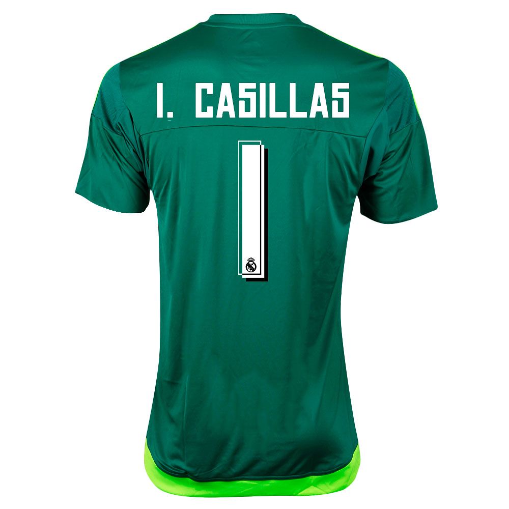 Camiseta 2ª Real Madrid 2015/2016 Casillas Portero - Fútbol Factory