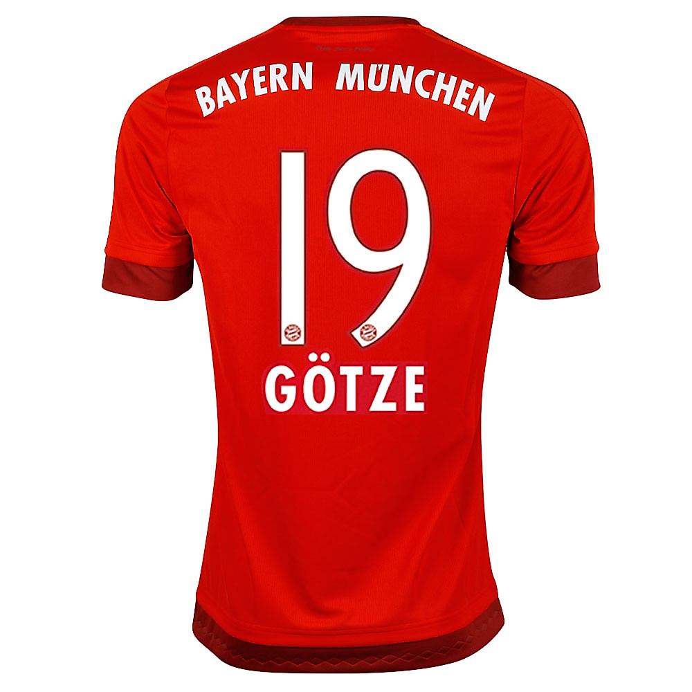 Camiseta 1ª Bayern de Munich 2015/2016 Gotze - Fútbol Factory
