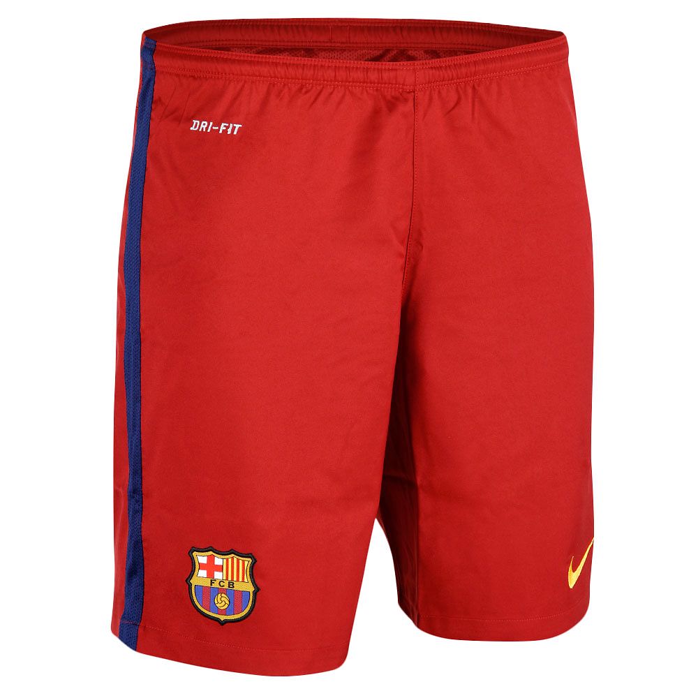 Pantalón 1ª FC Barcelona 2015/2016 Rojo - Fútbol Factory
