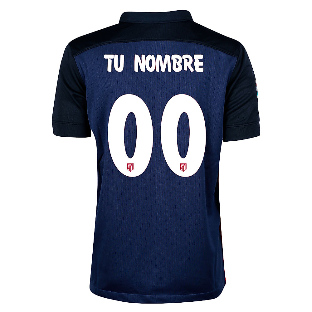 Camiseta 2ª Atlético de Madrid 2015/2016 Personalizado Stadium Junior - Fútbol Factory