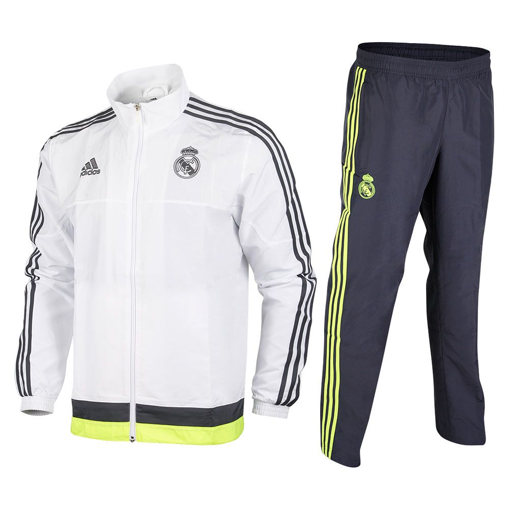Chándal Pre-Match Real Madrid 2015/2016 Blanco - Fútbol Factory