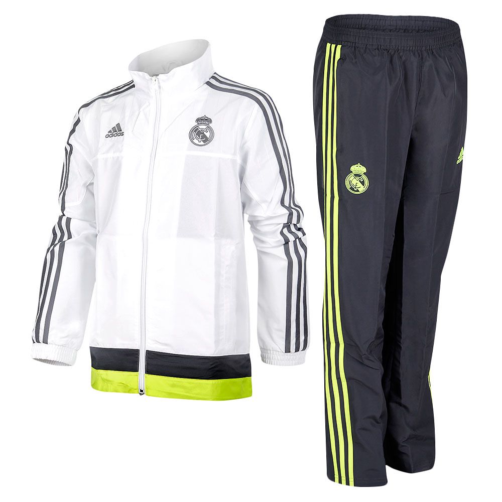 Chándal Training Real Madrid 2015/2016 Junior Blanco - Fútbol Factory
