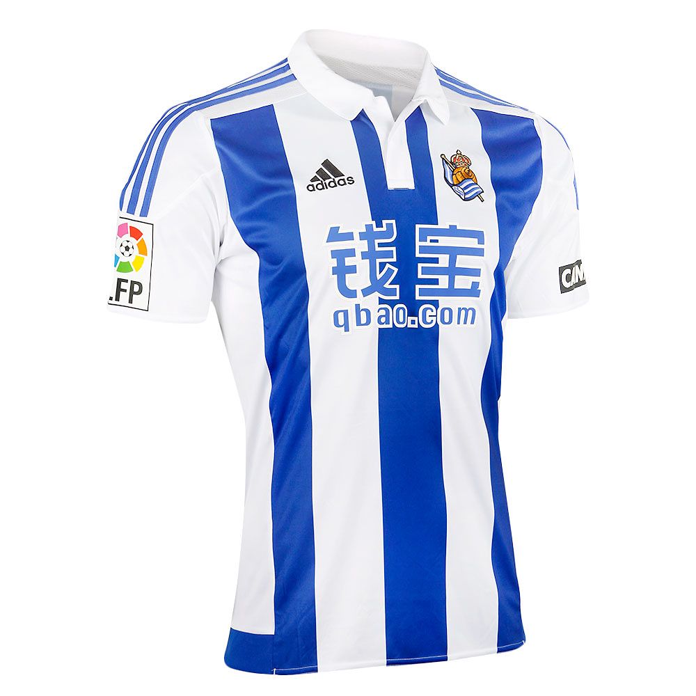 Camiseta 1ª Real Sociedad 2015/2016 Blanco  - Fútbol Factory
