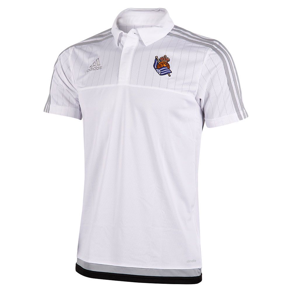 Polo Training Real Sociedad 2015/2016 Blanco - Fútbol Factory