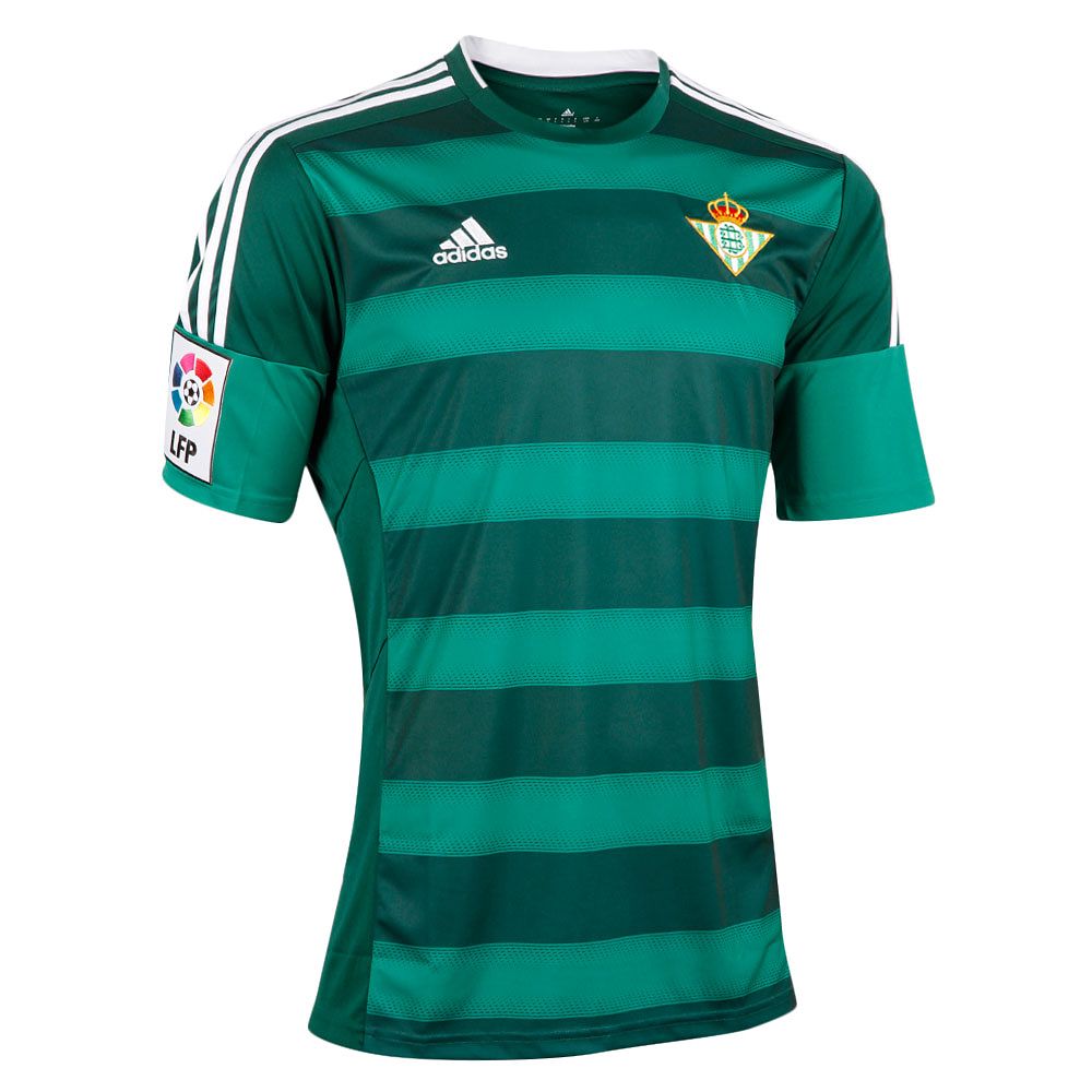 Camiseta 2ª Real Betis 2015/2016 Verde Negro - Fútbol Factory