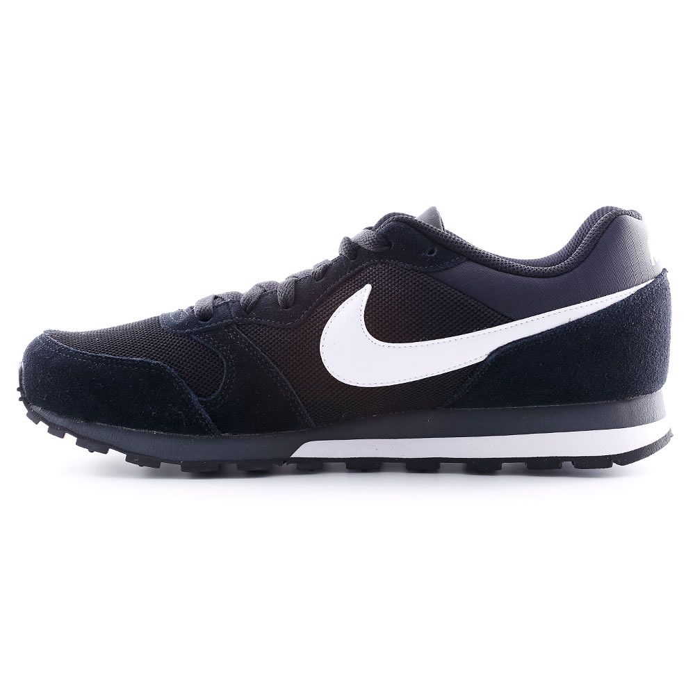 Zapatillas MD Runner Negro Blanco - Fútbol Factory