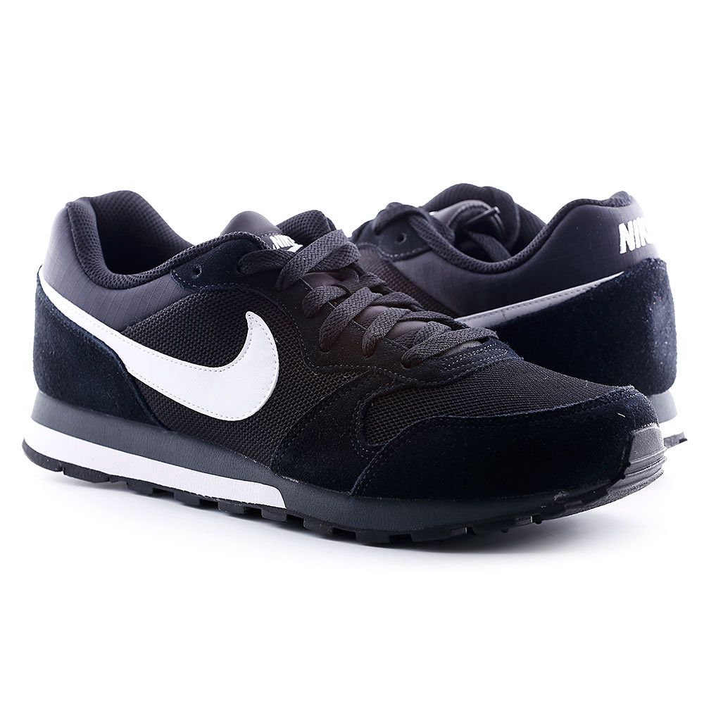 Zapatillas MD Runner Negro Blanco - Fútbol Factory