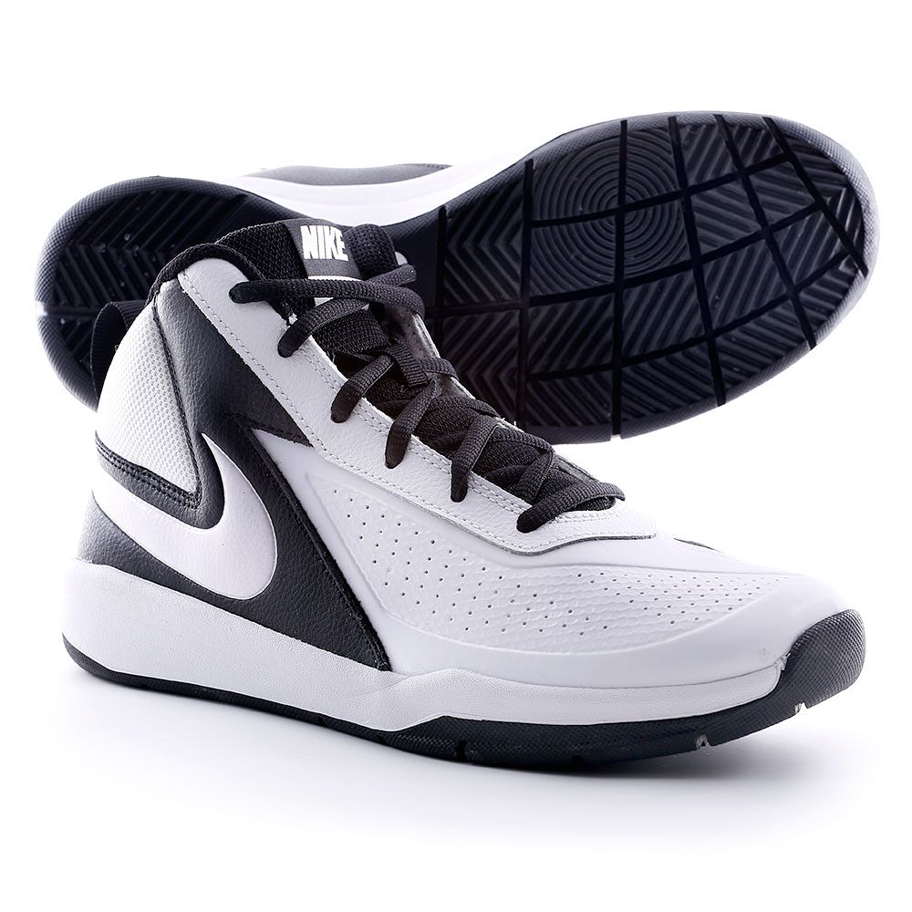 Zapatillas de Baloncesto Team Hustle D7 Junior Blanco - Fútbol Factory
