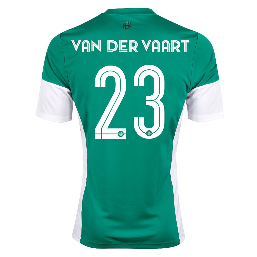 Camiseta 1ª Real Betis 2015/2016 Van Der Vaart Verde Blanco - Fútbol Factory
