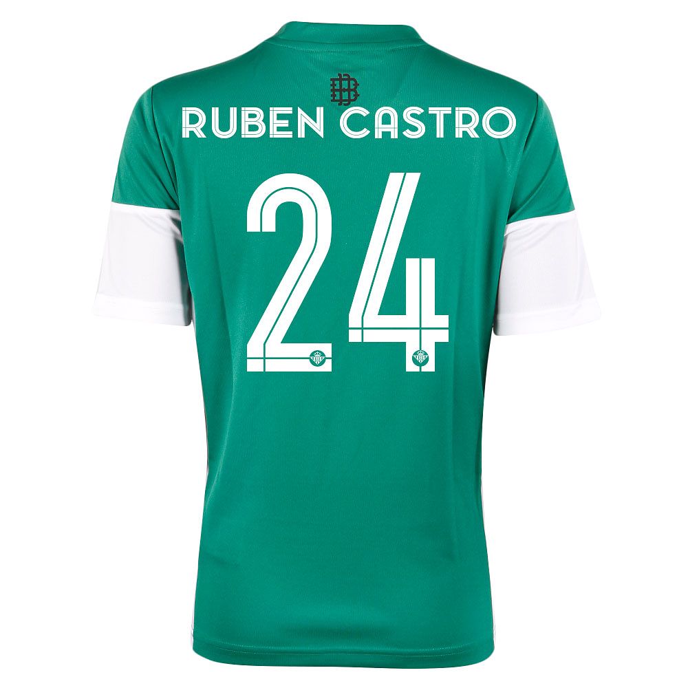 Camiseta 1ª Betis 2015/2016 Ruben Castro Junior Verde Blanco - Fútbol Factory