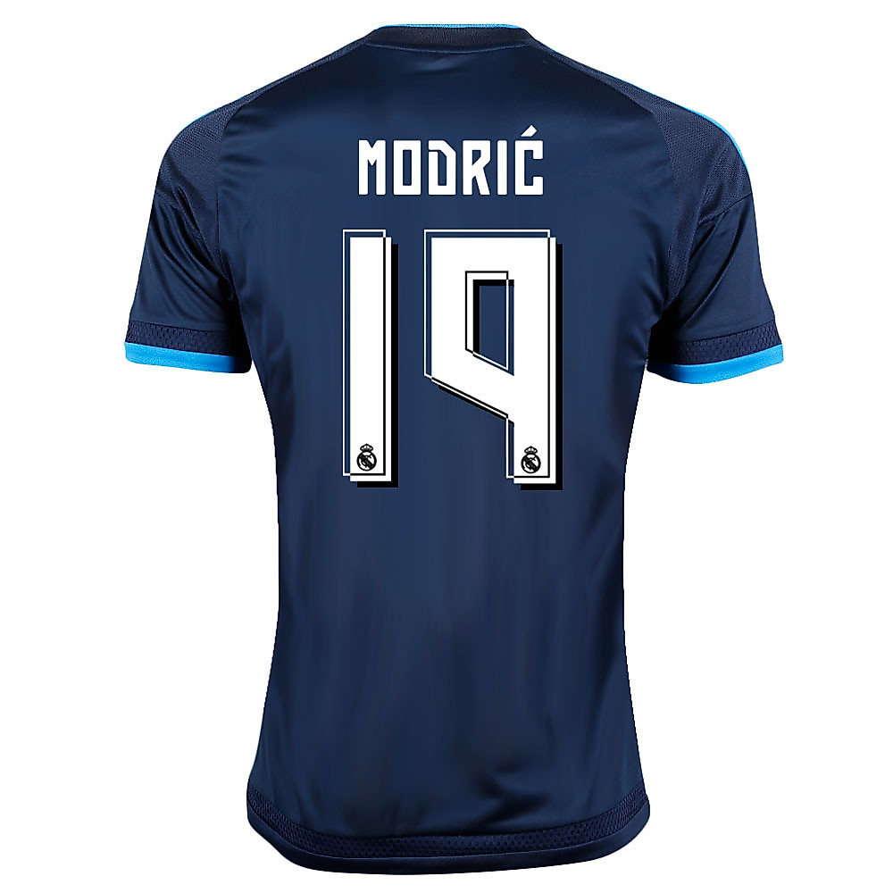 Camiseta 3ª Real Madrid 2015/2016 Modric UCL Azul - Fútbol Factory