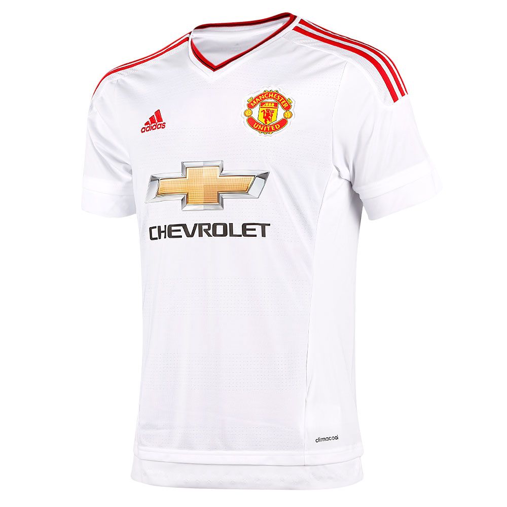 Camiseta 2ª Manchester United 2015/2016 Blanco - Fútbol Factory