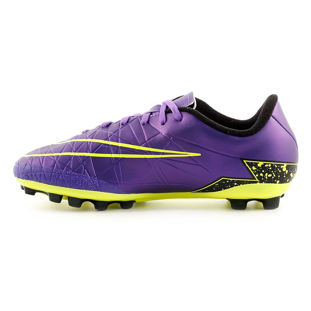 Botas de fútbol Hypervenom Phelon II AG Junior Morado  - Fútbol Factory